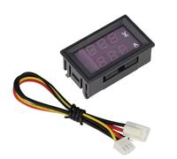 Digital Voltmeter - 2-in-1 LED Ammeter 0-100V Display | DC Voltage Meter With Function | Precise Voltage And Current Monitor For Electronics, Home Testing, Business Circuit Maintenance