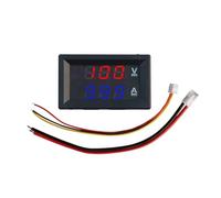 Digital Voltmeter Ammeter 0-100V 10A 50A 100A Shunt LED Car Motocycle Voltage Current Power Meter Volt Detector Tester Monitor(10A)