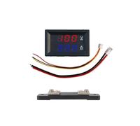 Digital Voltmeter Ammeter 0-100V 10A 50A 100A Shunt LED Car Motocycle Voltage Current Power Meter Volt Detector Tester Monitor(50A)