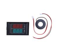 Digital Voltmeter Ammeter 50-500V 100A Voltage Current Meter Tester Green- Red LED Displays Panel Voltage Current Meter Digital Panel