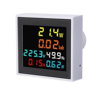 Digital Voltmeter Ammeter Electric Energy Monitors Watt KWh Meter Power Factor Current Voltage Amperage- Tester Energy