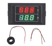 Digital Voltmeter Ammeter Single Phase Current Voltage Meter AC60 500V 0 100A LED Display Energy Monitor for Home Industrial Use