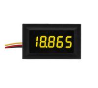 Digital Voltmeter DC 0-33.00V, 0.36 Inch 5-Digit LED Display, 3-Wire Voltage Tester with Reverse Polarity Protection for Automotive DIY