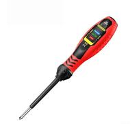 Digital Voltmeter Pen B19/B18 with LCD Backlight, Non-Contact AC Voltage Detection 11V-450V, Live/Neutral Line Identification, NCV Sensing, Buzzer Alarm for Circuit Testing(B18-red cross)