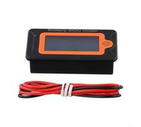 Digital Voltmeter Voltage Meter for 8V-120V (Orange)