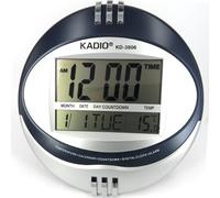 Digital Wall Desktop Clock - Large LCD Display - Best Quality Kadio Clock KD-3806