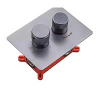 Digital Wall Mounted 2 or 3 Way Out Black or Brushed Gold or Gunmetal Gray Shower Mixer Valve with Display BathMixer(2 Way Gray)