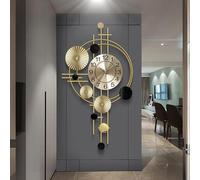 Digital Wall Wall Wall Large Metal Wall Wall Clock Watch Modern Design Clock Modern Decoration for Living Room Dining Room Kitchen,001
