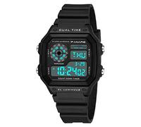 Digital Watch Man Woman Adult Outdoor Sport Multifunction Watch Waterproof Electronic Digital Watch LED Light Calendar Date