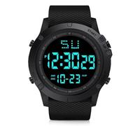 Digital Watch, Mens Digital Watch, Referee Digital Watches, Waterproof Digital Watches with LED Light Alarm Calender Stopwatch for Men