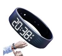 Digital Watch with Alarm, Digital Wrist Watch with Alarm Clock, Anti-Snooze Connectable Watch with Adjustable Strap for Men Women Sport Work Travel Outdoor