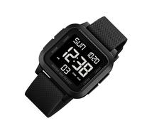 Digital Watches - Japanese Movement Backlit Countdown Timer | Waterproof Wristwatch Date Clock | 50m, LED Display, Alarm, Stopwatcĥ for Athlete Work Travel Diving Multiple Uses