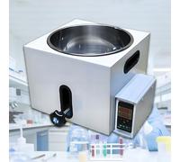 Digital Water Bath for Lab, PID Intelligent Control, Stainless Steel, Constant Temperature Heater for Scientific Experiments & School Teaching