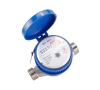 Digital Water Flow Meter High Accuracy Cold Water Meter For Garden Home Using With Fittings 360 Mechanical Rotary Pointer Counter Measuring