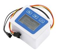 Digital Water Flow Meter Set LCD Flow Rate Monitor Inline Electronic Flow