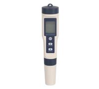 Digital Water Tester, EC Tester PH Tester EZ-9909 5 in 1 Function Water Quality Testing Meter PH Salinity EC Tester with Backlight Salinity Tester