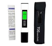 Digital Water Tester Meter | Water Tester, Accurate Professional 4 In 1 Conductivity Meters, Test Accessories For Pool, Wells, Pond, Agriculture, Motorhome, Analysis,