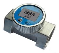 Digital Waterproof Turbine Flow Meter 1.52 Inch For For Diesel With Threaded Installation And LCD Screen Showing Multiple Measurement Units(2 inches)