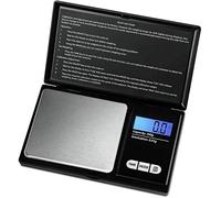 E-Fast Pocket Digital Scale with Back-lit LCD Display, 100 x 0.01g, 200 x 0.01g, 500 x 0.1g Mini Weighing Scale