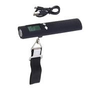 Digital Weighing Scale Luggage Scale Portable Digital Hanging Baggage- Scale for Travel Suitcase Weight Scale Flashlight Electronic Scale for Shipping with Power Bank & Flashlight Travel Weight Scale