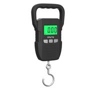 Digital Weight Scale 60kg 10g Electronic Luggage Hanging Scale USB Charging Weighing Balance(A)