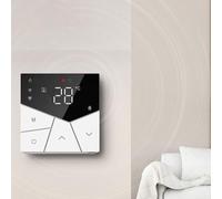 Digital WiFi Thermostat with Programmable Scheduling, Energy Saving Mode, and Real Time Temperature Data Storage for Home Use (flash)