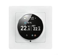 Digital WiFi Thermostat with Rotating Knob Design(3A Hydronic) | Voice control via app, ABS for durable build, 10cm compact size, fits modern decor, energy efficient heating