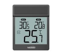 Digital Window Thermometer for Determining Outdoor Temperature with Minimum Maximum Easy Attachment