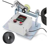 Digital Wire & Cable Length Counter, 0-999999 High-Precision Meter Counter for Wire Rope, Steel & Tin Wire with Preset Alarm & Dual Relay Output, for Accurate Measurement of Cables and Wires