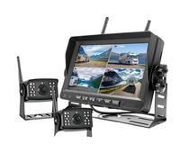 Digital Wireless 7 inch DVR Monitor 1080P Night Vision Reverse Backup Recorder Wifi Camera For Bus Car Truck(2 Camera)