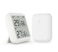 Digital Wireless Thermo-Hygrometer with Outdoor Sensor and External Probe