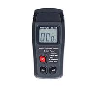 Digital Wood Hygrometer Moisture Meter, 0-99.9% Measurement Range, Black - Small Error Accuracy, HD LCD Display, Ideal for Wood and Paper Testing