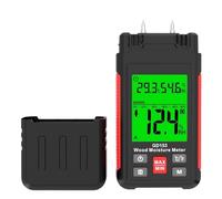 Digital Wood Moisture Meter Humidity Tester Hygrometer Timber Damp Detector LCD Display Cement Brick