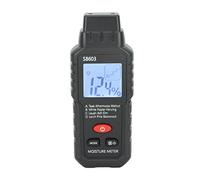 Digital Wood Moisture Meter, Pin Type Timber Damp Detector with ABS Housing, Lightweight Wood Humidity Tester for Home Garden Yard Use