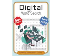 Digital Word Search Puzzle Book: Word Searches with Easy to Read Print about Electronics, Computerized, Automatics and More | 6x9 inches, 110 pages | ... Gift for Vacations, Holidays and Spare Times
