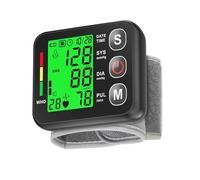 Digital Wrist Blood Pressure Monitor - BP Machine with Irregular Heartbeat Detection, Large LCD Display, Backlit Screen, Intelligent Voice Guidance - Dual Users Mode, 2x99 Memory