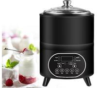 Digital Yogurt Maker with 6 Fermentation Modes and Glass Lid