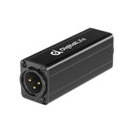 DigitalLife Single-Channel XLR Ground Loop Noise Isolator - Hum Reduction - Passive, Model XLR-A600-I, M/F (Not Compatible with P24/P48 Phantom-Powered Microphones)