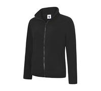 DigitalSpot Womens Long Sleeve Cadet Collar Micro Fleece Jackets Ladies Plain Full Zip Winter Wear Warm Tops