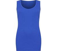 DigitalSpot Womens Ribbed Vest Top Ladies Sleeveless Scoop Neck Top Plus Sizes 14-28 Royal Blue UK 26-28