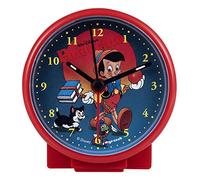 DigiTech Alarm Clock, Plastic, Rot Pinocchio, 10 x 4 x 10 cm