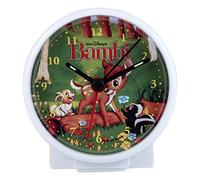 DigiTech Alarm Clock, Plastic, Weiß Bambi, 10 x 4 x 10 cm