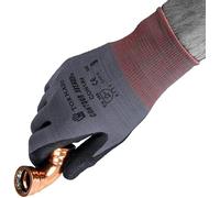 Digiteck TORNADO Contour Avenger MECHANIC Rubber NYLON WORK Gardening Safety GLOVES GRIP(Large Pack of 5)