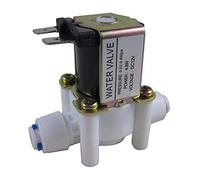 DIGITEN DC 12V 1/4" Water Solenoid Valve Quick Connect N/O Normally Open Water Pressure