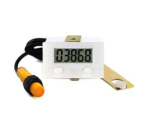 DIGITEN LCD Digital 0-99999 Counter 5 Digit Plus UP Gauge + Proximity Switch Sensor with Magnetic