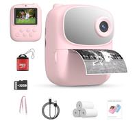 DIGITHINK 2025 Kids Print Camera,Best Gifts for Boys and Girls,32GB Memory,2.4 inch Front and Rear Camera with 1080p for Toddler and Teenagers Age 3-10 Year Old