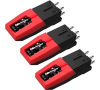 DIGITNOW! Record Player Needle Replacement, Universal Replacement Stylus Needles with Cartridge, Turntable Diamond Replacement Stylus for Vinyl Record Player, Vintage LP, Phonograph (3 Pack)