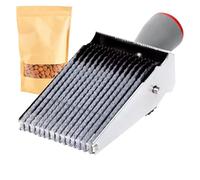 Digits Roller Stamp - PP 16.3x6.2x3cm | Alphabet Roller Stamp with Changeable Date Stamper, 14-Digit Number Roļler, Durable Multi-Use Office Tool for Business, Labeling and Printing