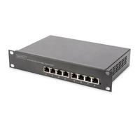 Digitus 8-Port Gigabit PoE Networkswitch. 10 Zoll. L2 managed. 80 W. a