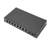 Digitus 8-Port Gigabit + 2 Gigabit SFP Ethernet, Unmanaged Switch